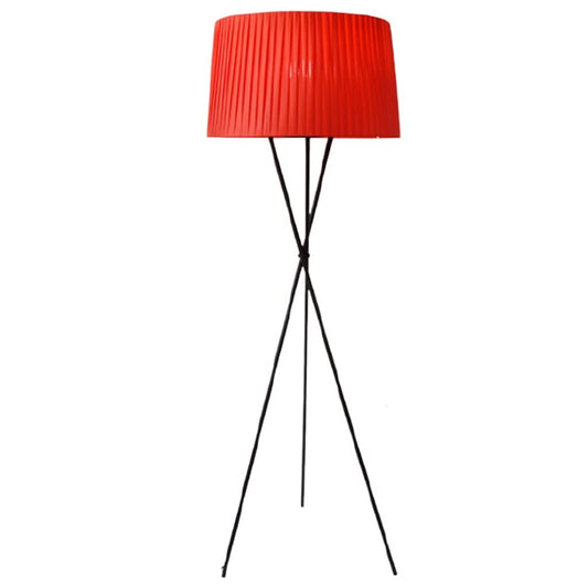 TLTDSMYF Lámpara de pie con trípode, lámpara Vertical nórdica para Sala de Estar, lámpara de pie, Pantalla de Tela, Adorno Decorativo para Sala de Estar y Dormitorio